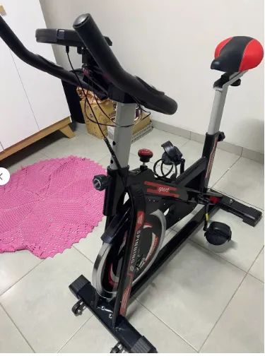 Bicicleta Bike Ergometrica Spinning Academia Fitness Profissional 120kg