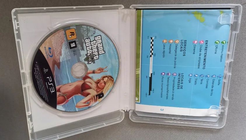 Jogo Grand Theft auto five PS3 - Foto 3
