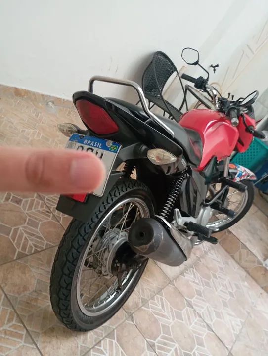 Fan 125i 2017 partida elétrica e pedal - Foto 3