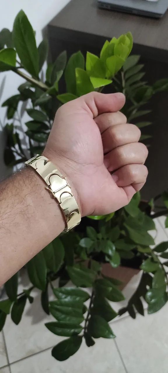 Bracelete Moeda Antiga Luxo - Foto 6