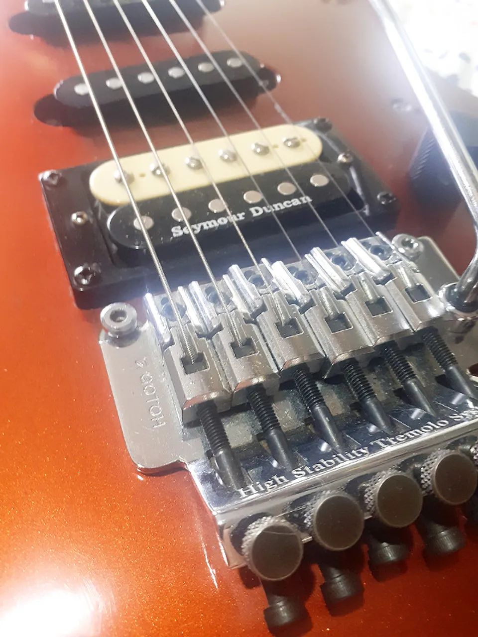* Guitarra Ibanez EX Series EX-140 1993 Japão Floyd Gotoh Seymour Duncan - Estuda Troca  - Foto 4
