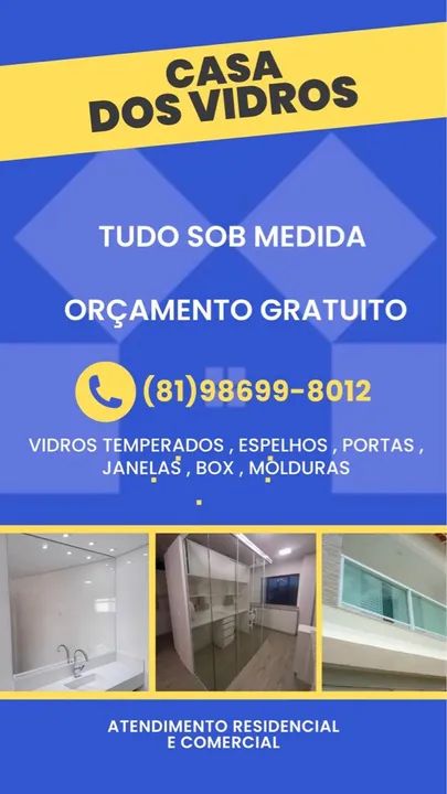 Instalações de Vidros e Manutenções  - Foto 5