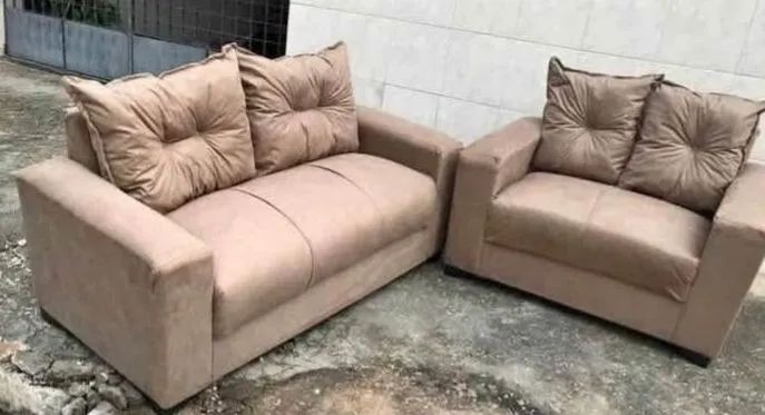 Conjunto de sofa almofadado de fábrica  - Foto 3