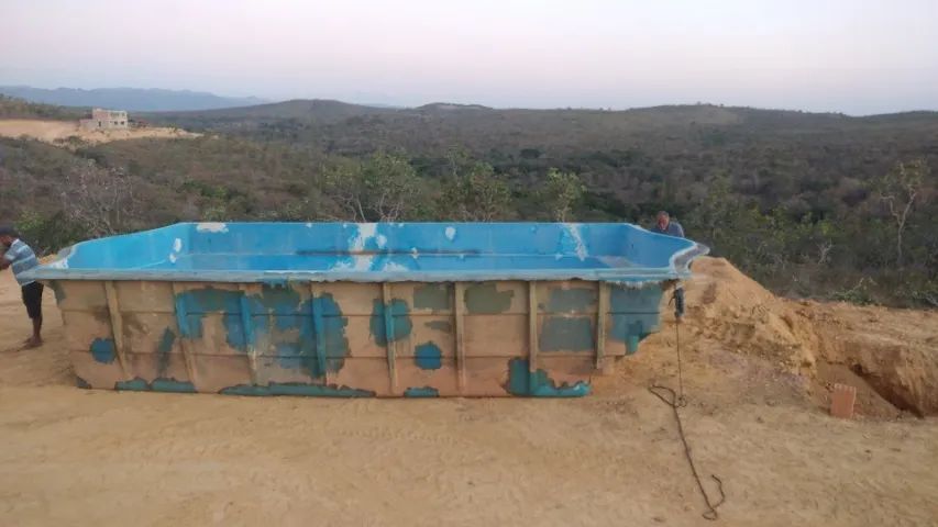 PISCINA DE FIBRA USADA MAS TOP - Foto 5