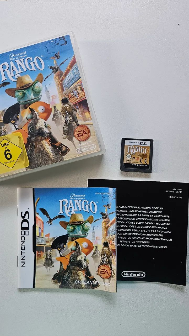 Jogo Rango Nintendo DS Nintendo original  - Foto 3