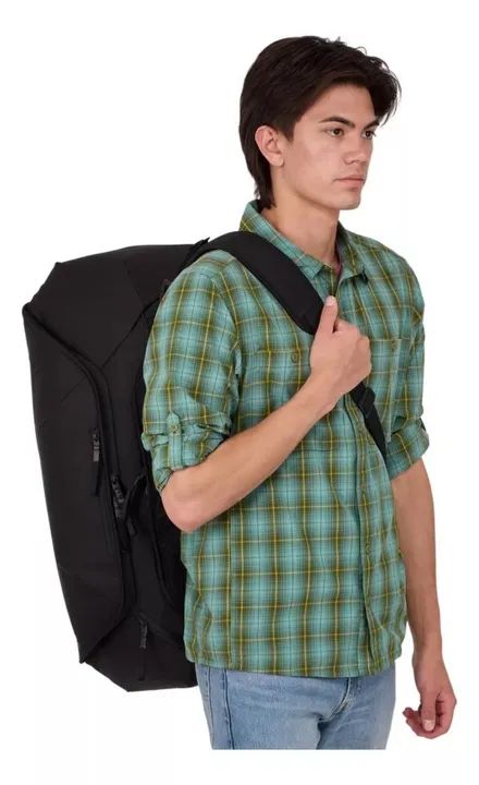 Bolsa Thule Roundtrip Bike Duffel 55l Black - Foto 4