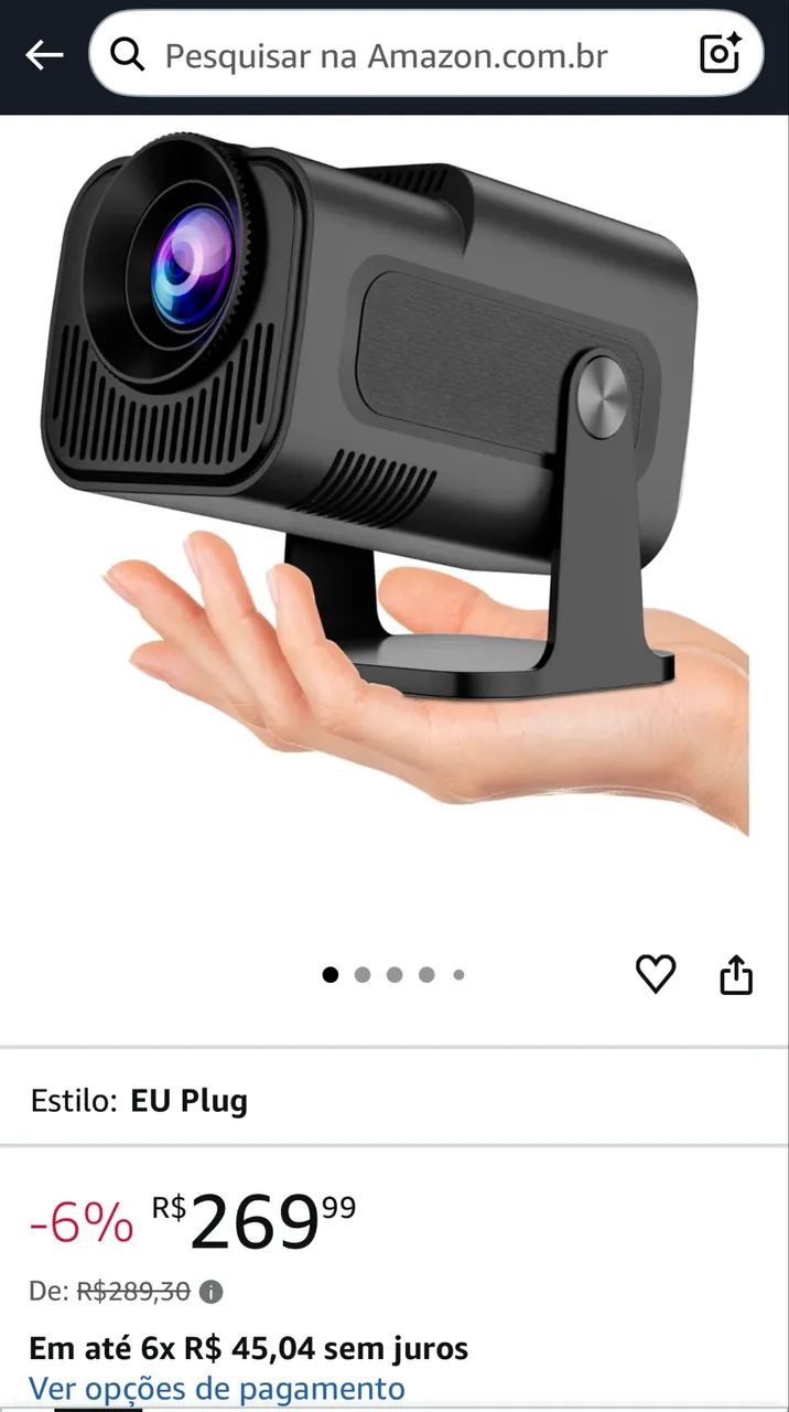 Mini Projetor 4k Portátil64418734620291123