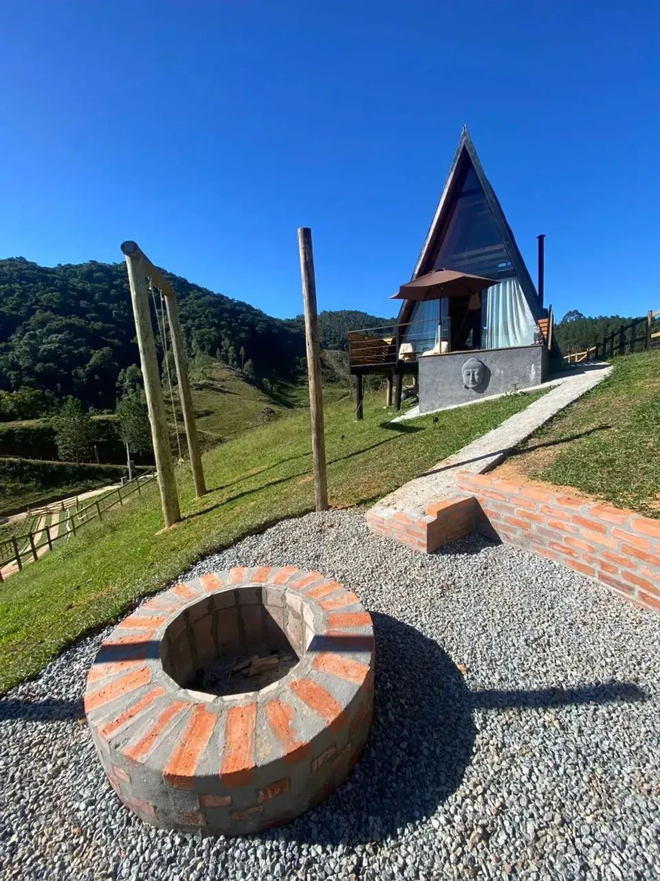 Linda chácara em Anitapolis, já com chalé para investimento em Airbnb - Foto 6