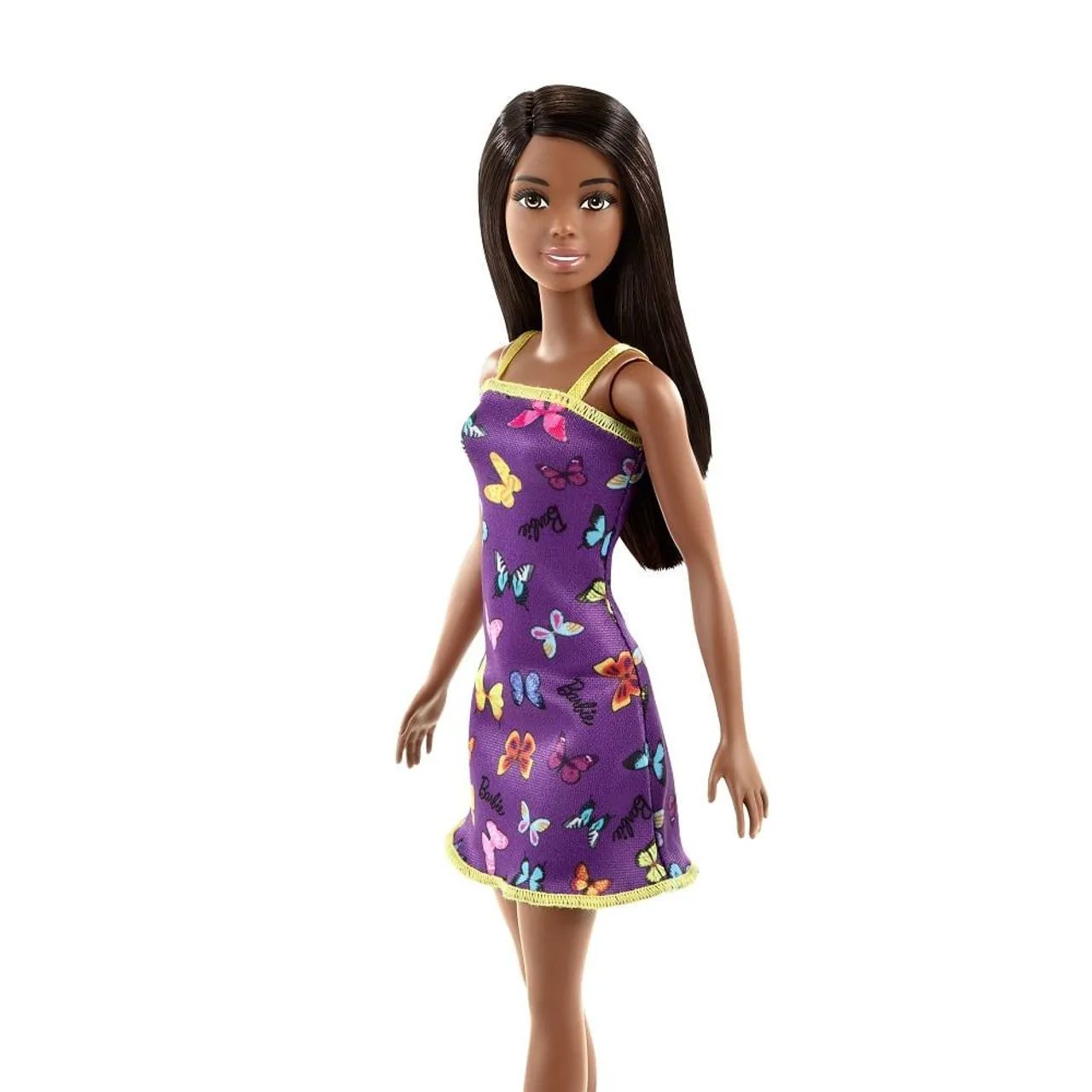 Boneca Barbie com Vestido de Borboletas
