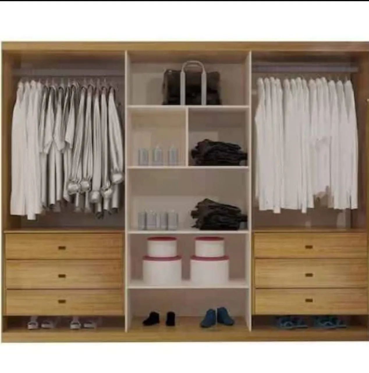 guarda roupa novo material mdf  - Foto 4