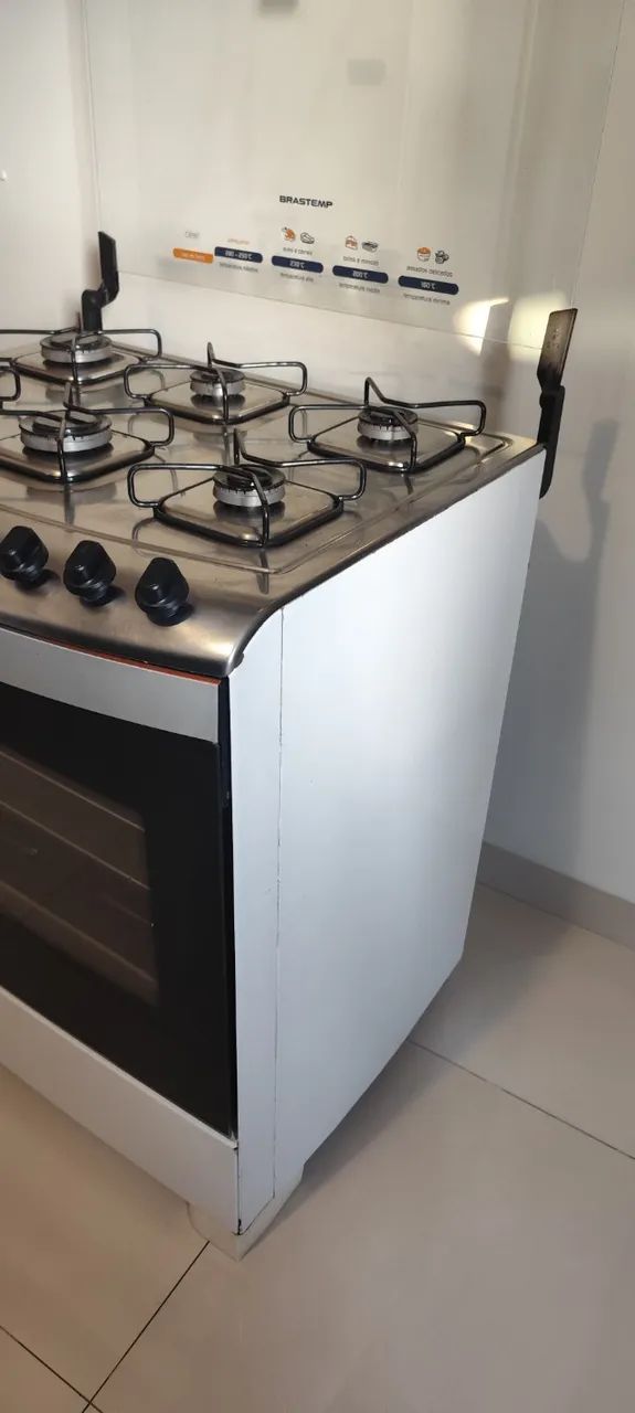 Fogão Brastemp Inox 6 Bocas - Foto 3