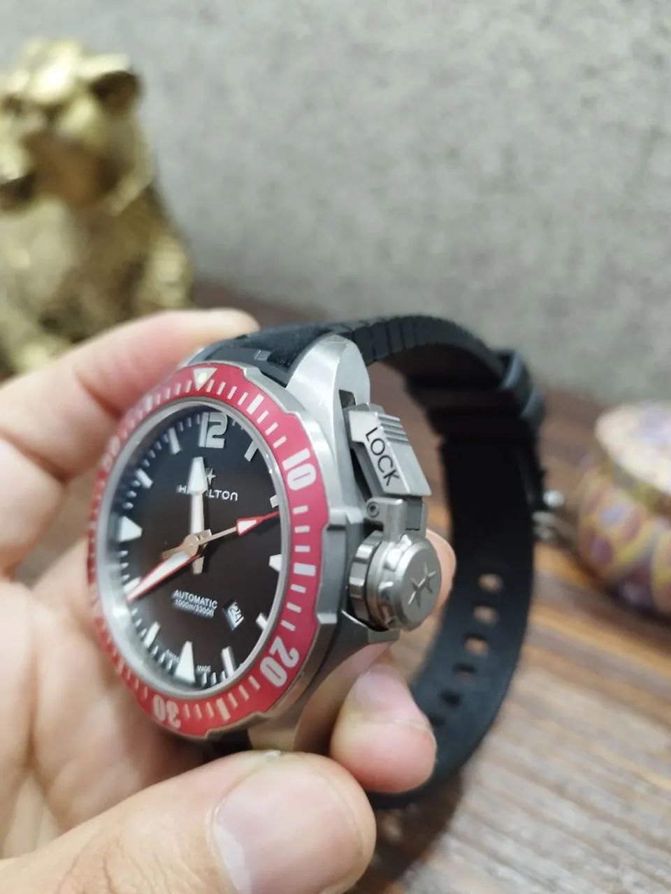 Relógio Hamilton Frogman Titanium  - Foto 3