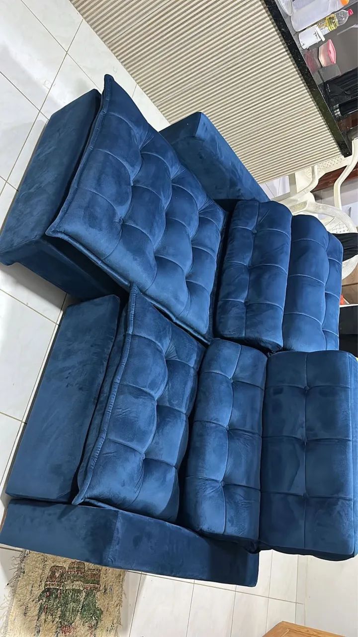 Sofá retrátil reclinável novo e embalado disponível  - Foto 5