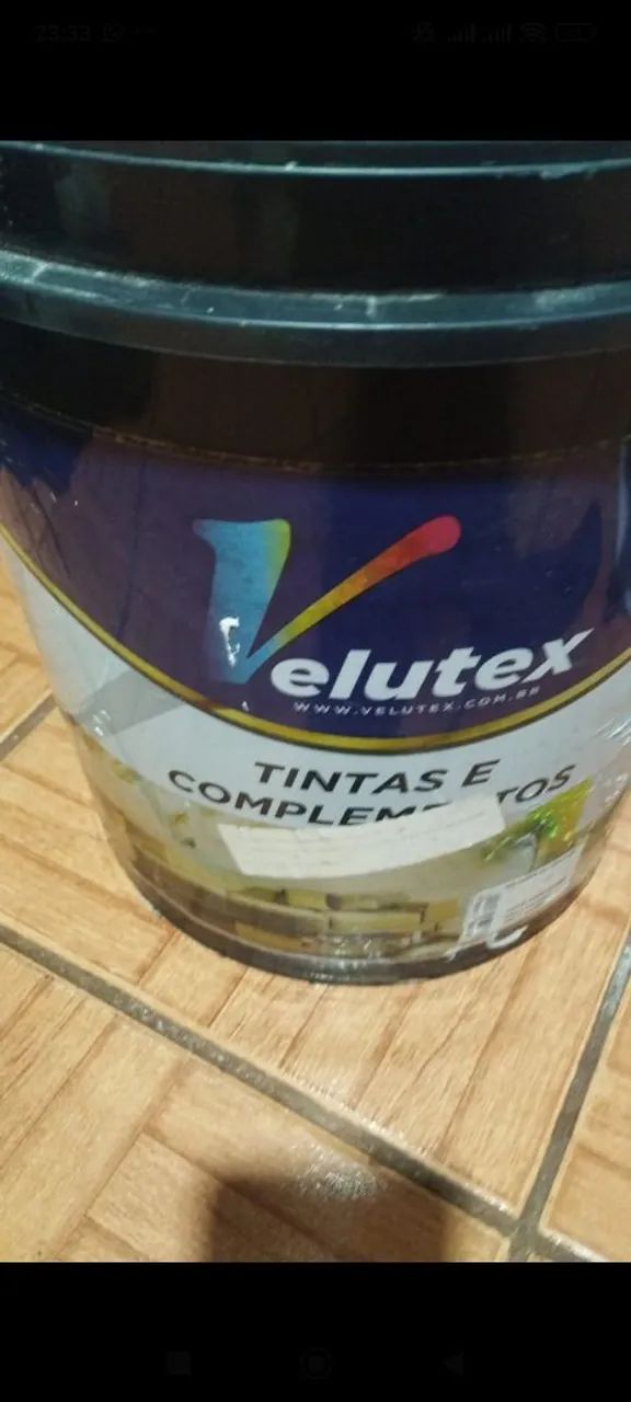 Tinta látex fosco 