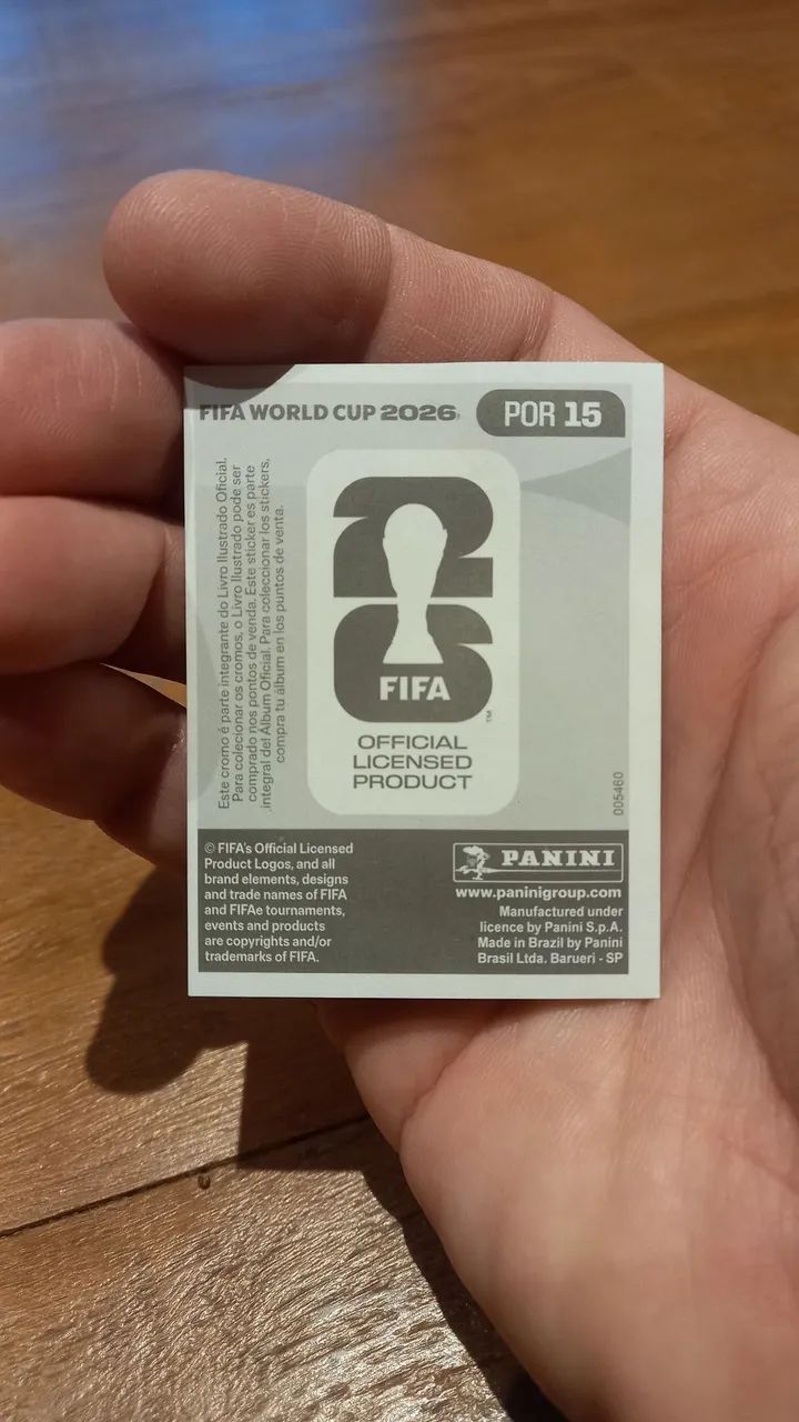 Figurinha Panini Cristiano Ronaldo - COPA 2026 - Foto 2