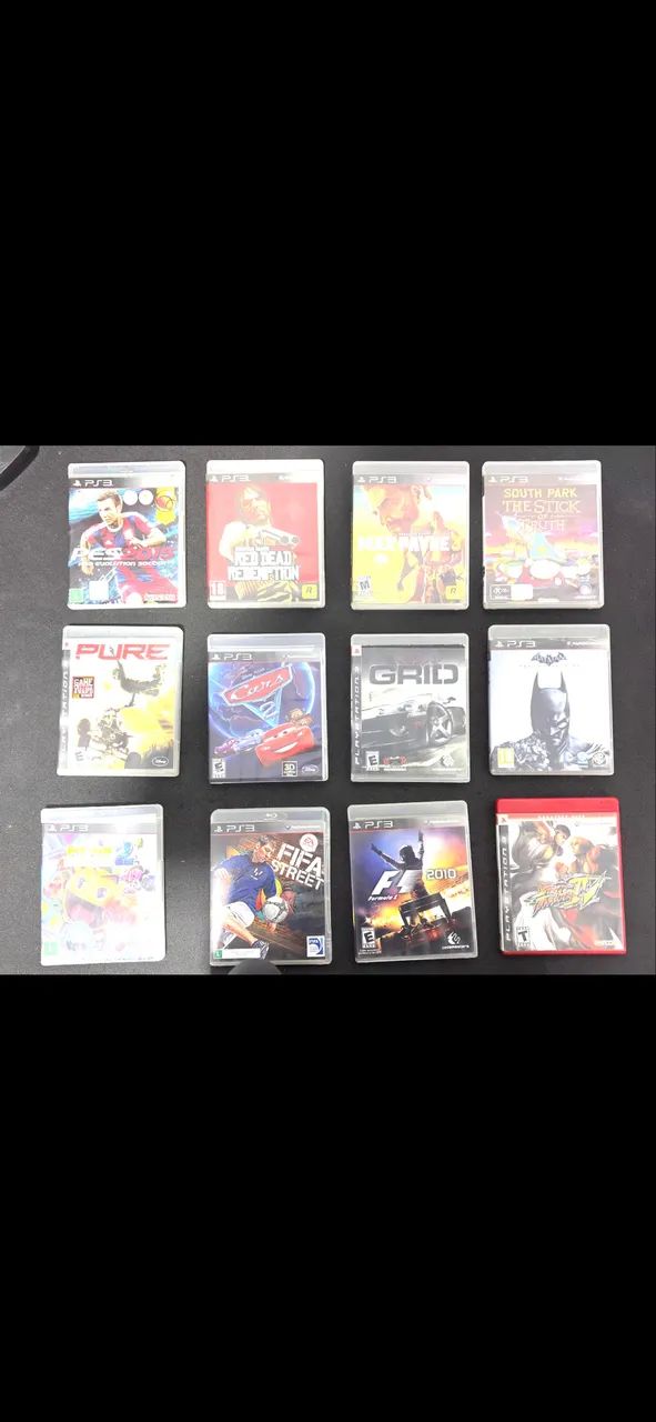 Cada Jogo de ps3 original