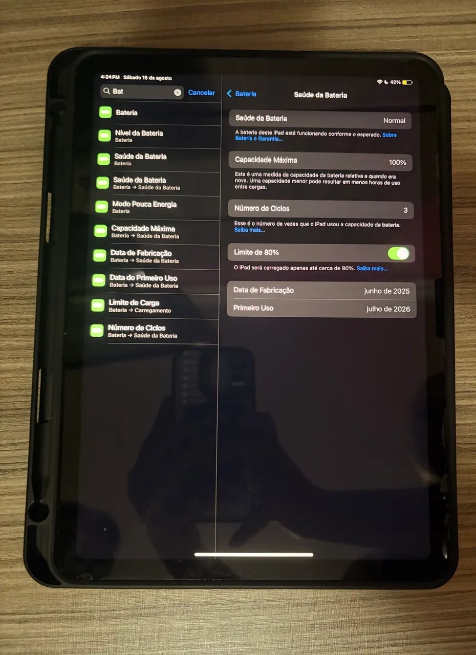iPad 11 M3 128gb 1 MÊS DE USO (mesmo processador dos MacBooks)  - Foto 4