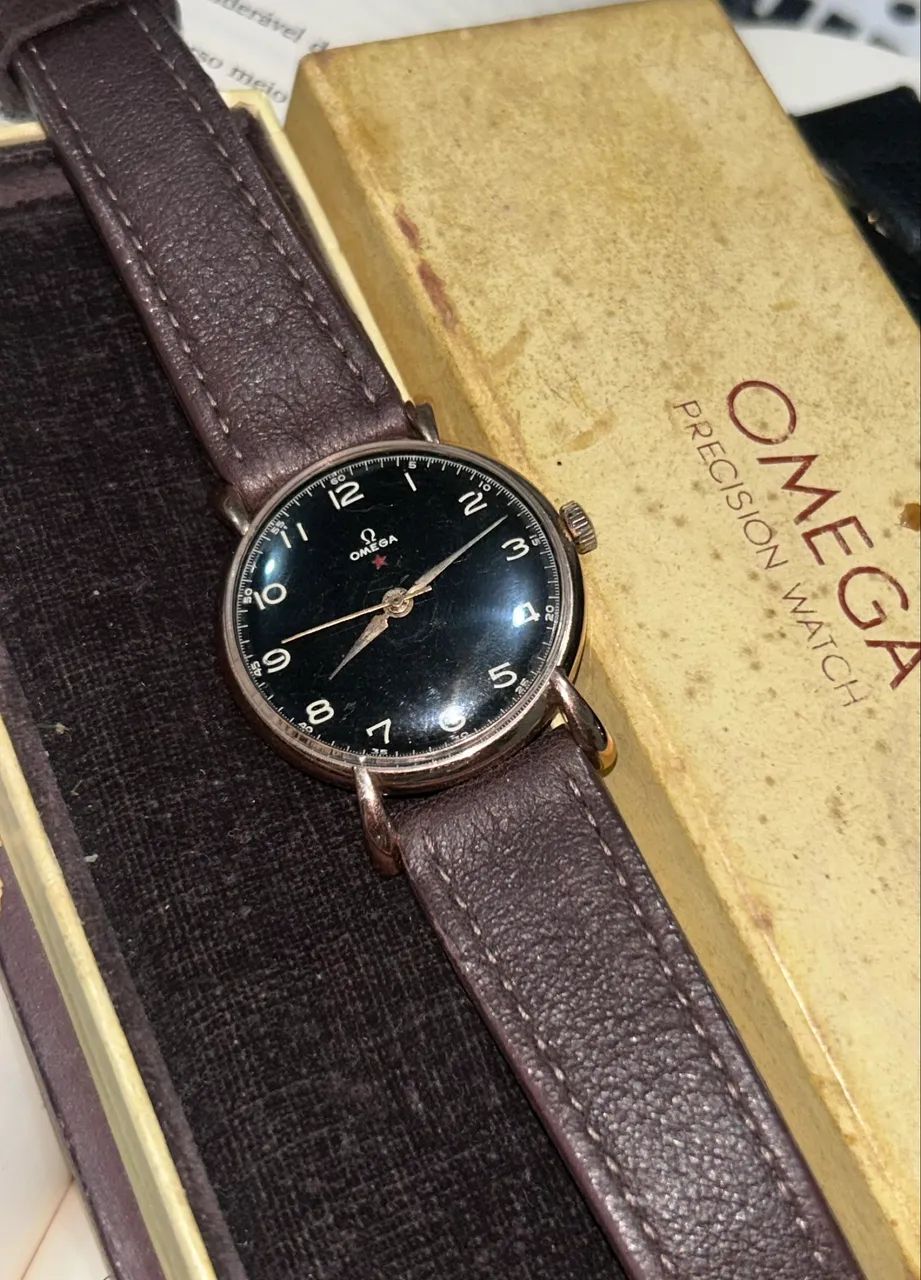 OMEGA VINTAGE 30T2 SC/ 18K 750/ 35,5 MM - Foto 4