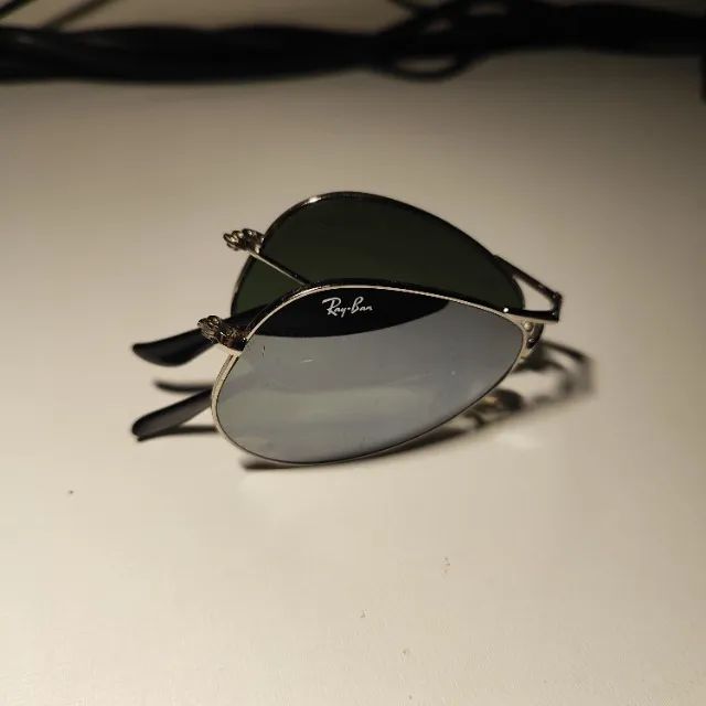Óculos Ray-Ban Aviator Folding RB3479 Original - Foto 4