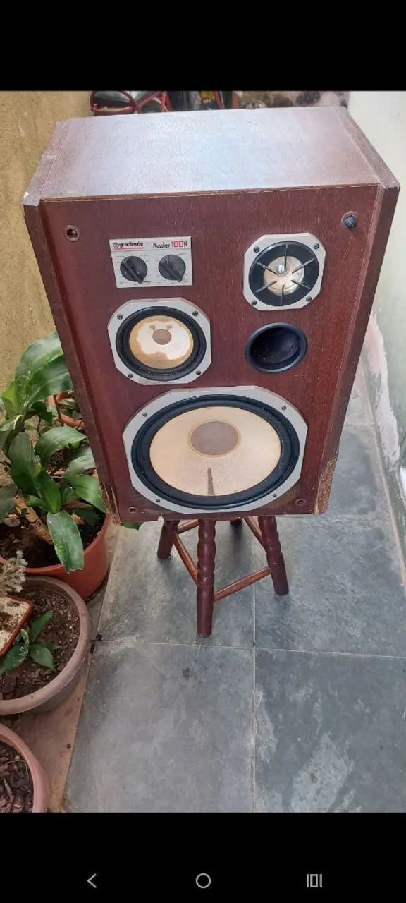 Vendo 1 Caixa de som  gradiente Master 100n  - Foto 4