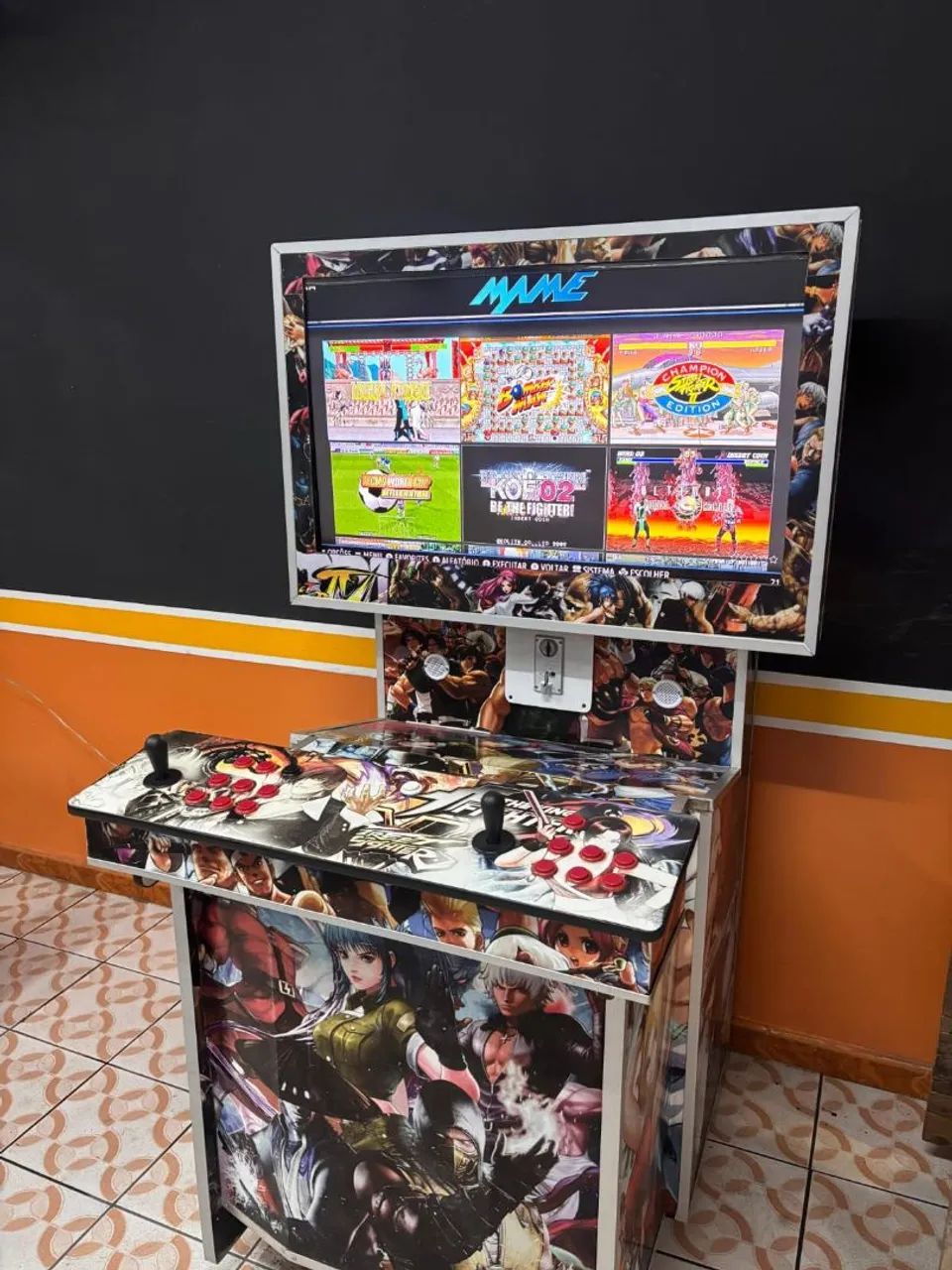 Fliperama Arcade Multijogos