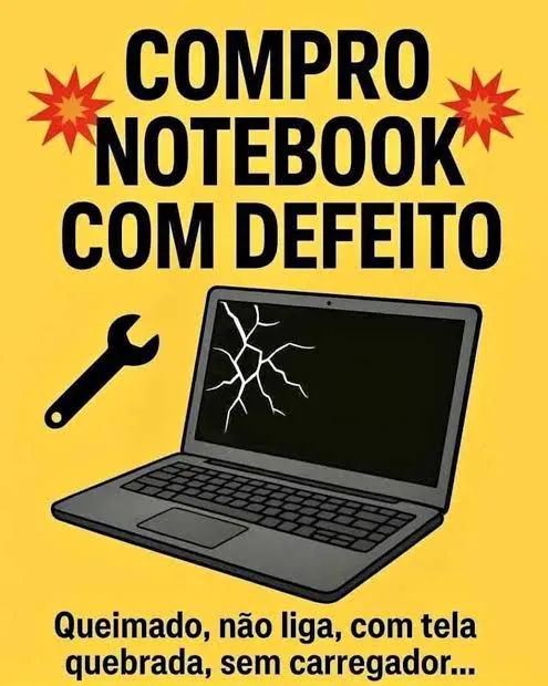 Ok seu notebook com ou sem defeito avalio na hr