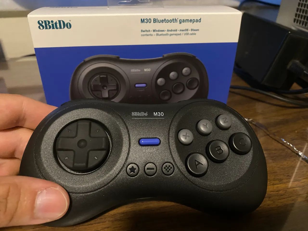 Controle M30 8Bitdo Mega drive 