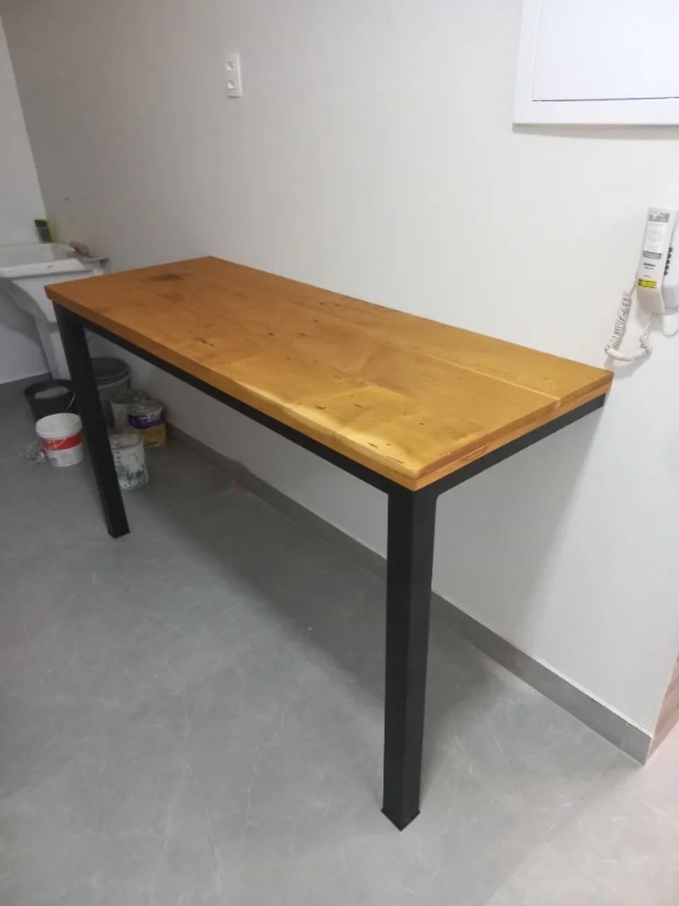 Mesa estilo industrial - Foto 2