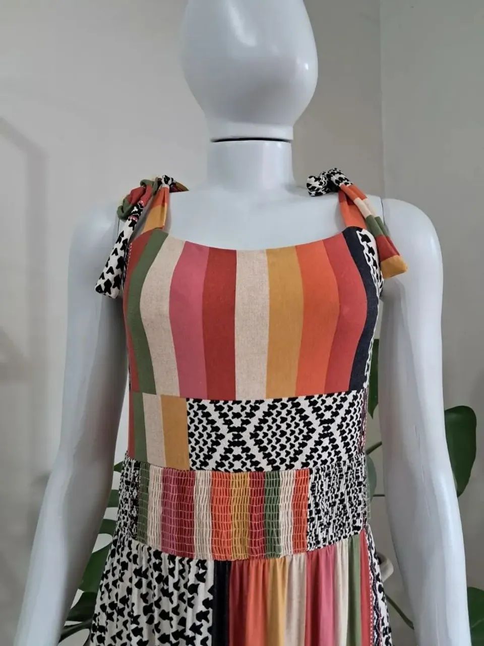 Vestido longo em viscose  - Foto 3