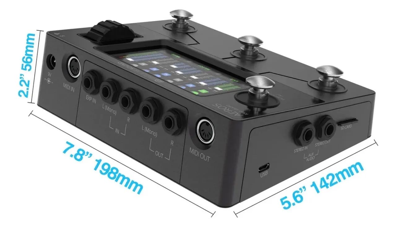 Looper singular Sound Aeros loop Studio  - Foto 4