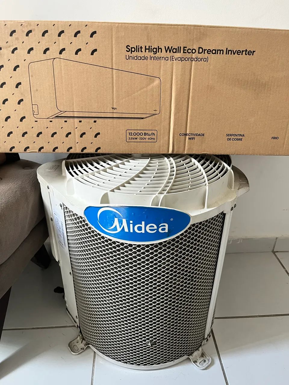 Ar condicionado 12000btus midea - Foto 4