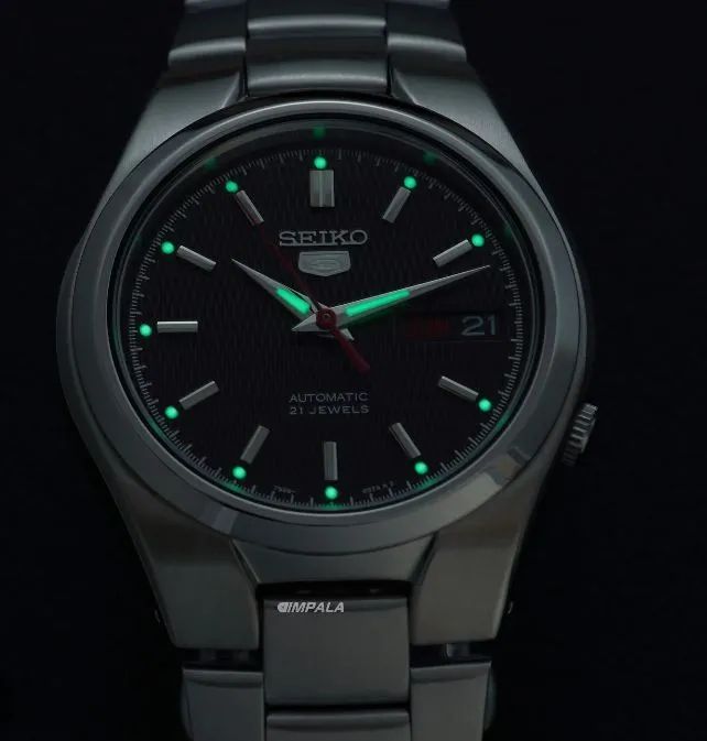 Relógio seiko 5 snk607k1 automático  - Foto 3