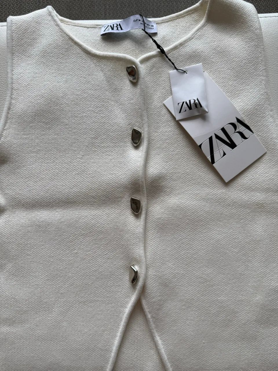 Colete Off-White Zara - Foto 2
