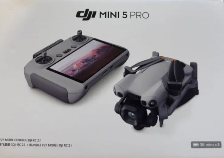 Drone DJI Mini 5 Pro combo FlyMore novo na caixa ! - Foto 4