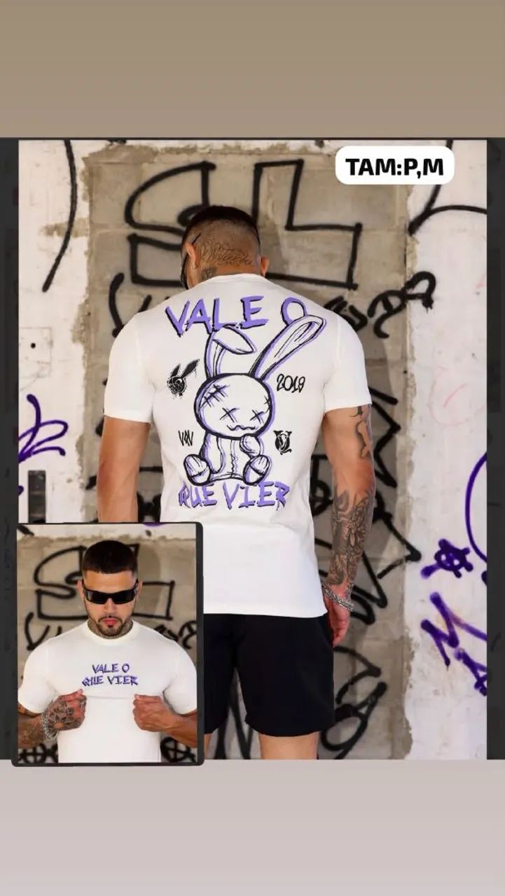 Camisas de algodão com diversos modelos d personagens  - Foto 5
