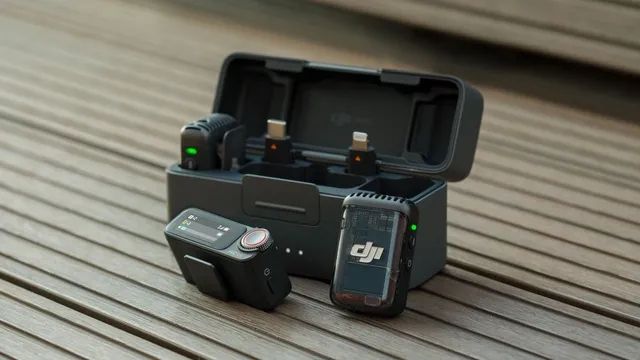 DJI Mic 2 Combo Completo, 2 TX + RX + Estojo - Microfones e
