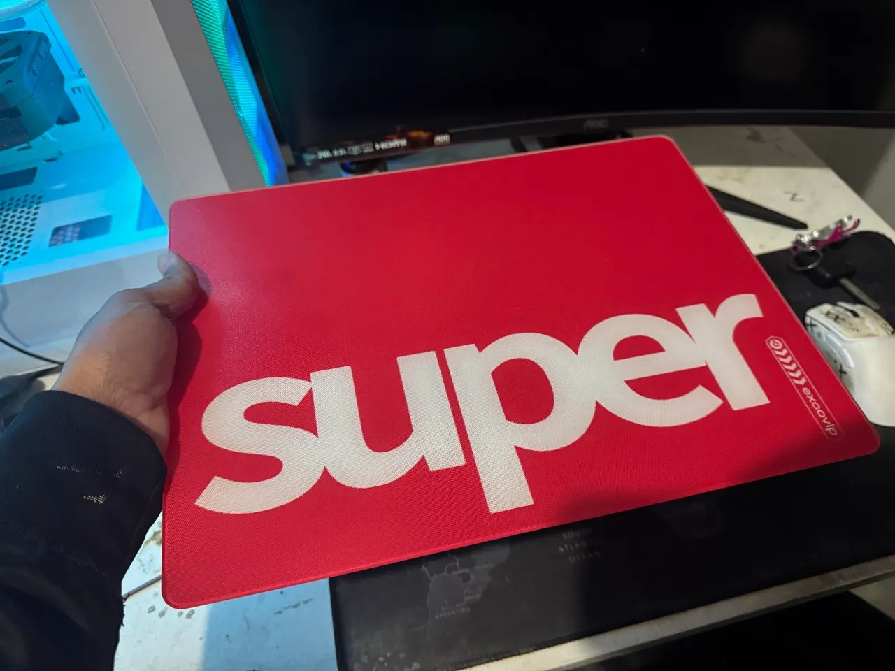 Mouse pad de vidro  - Foto 2