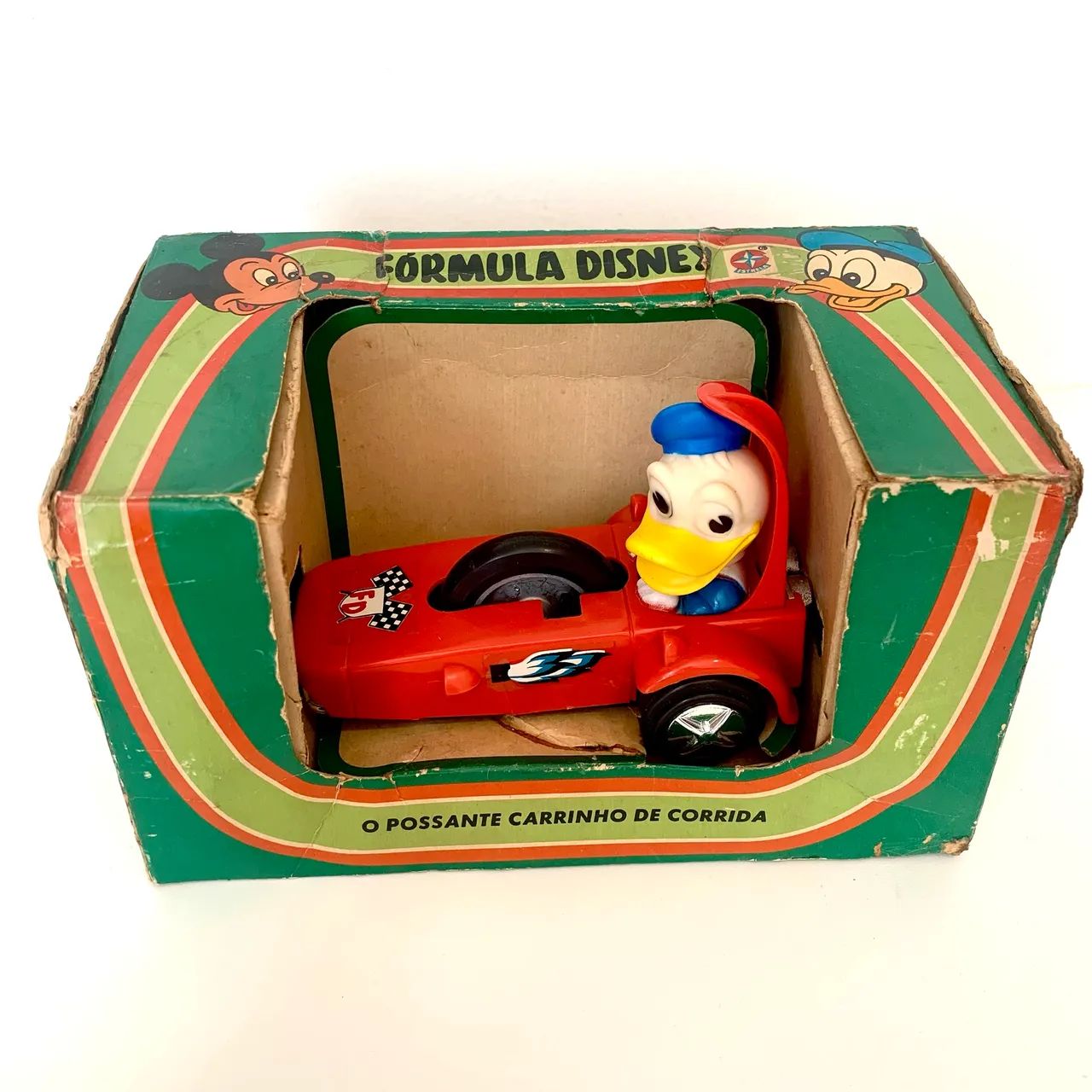 Carro Donald 1971 Fórmula Disney - Estrela - Caixa Original - Foto 3