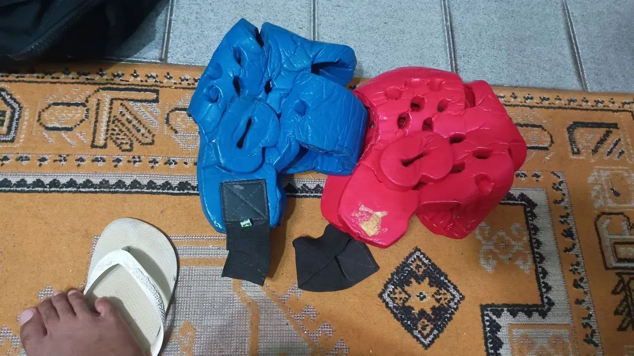 Capacete de proteção para  lutas  - Foto 3