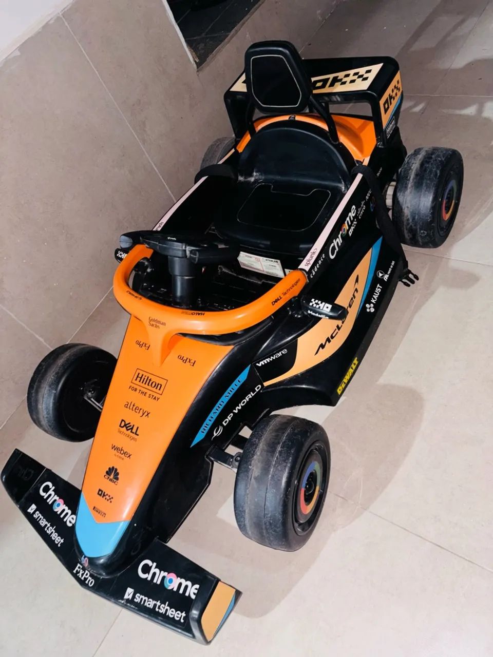 CARRINHO ELÉTRICO INFANTIL FÓRMULA 1  - Foto 2