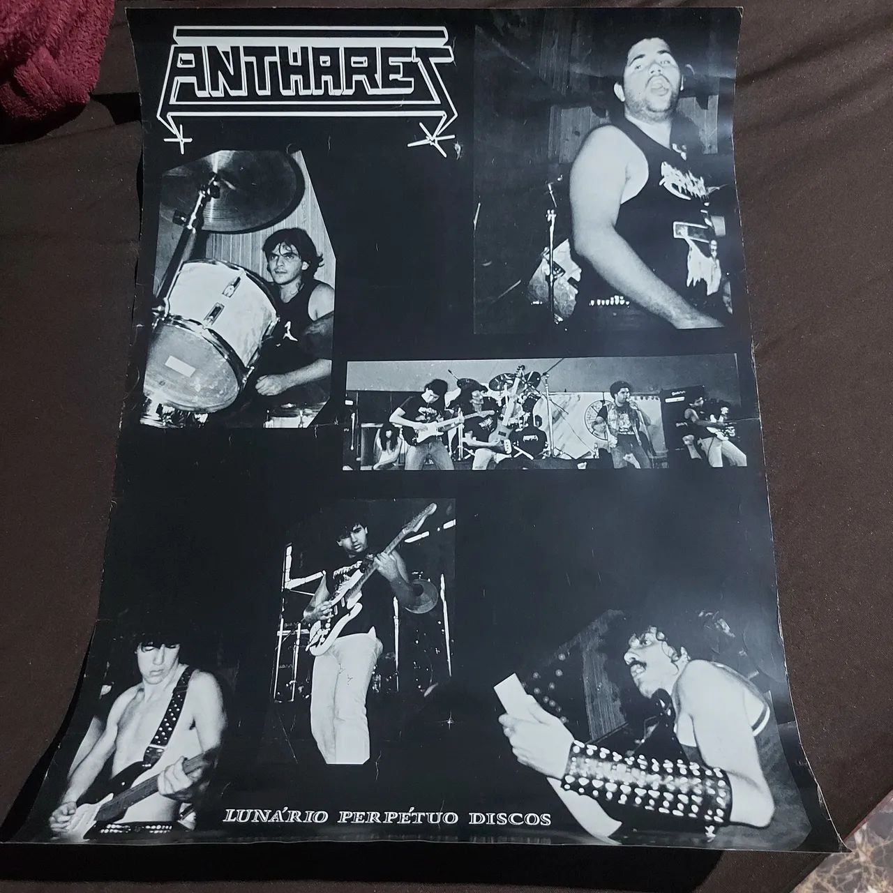 Poster Anthares original de época Lunario perpétuo 