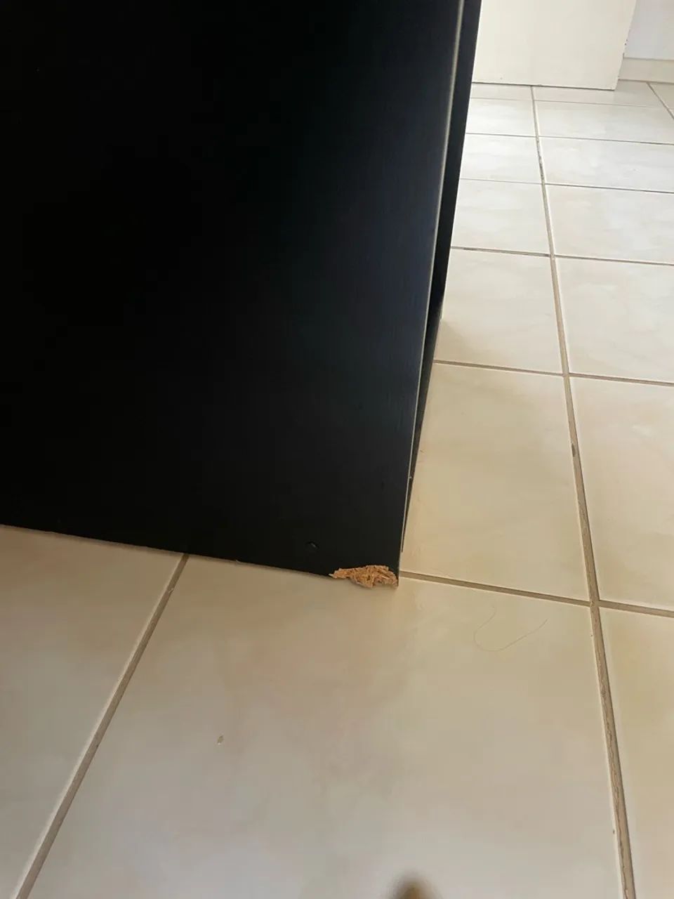 Escrivaninha preta com gavetas - Foto 4