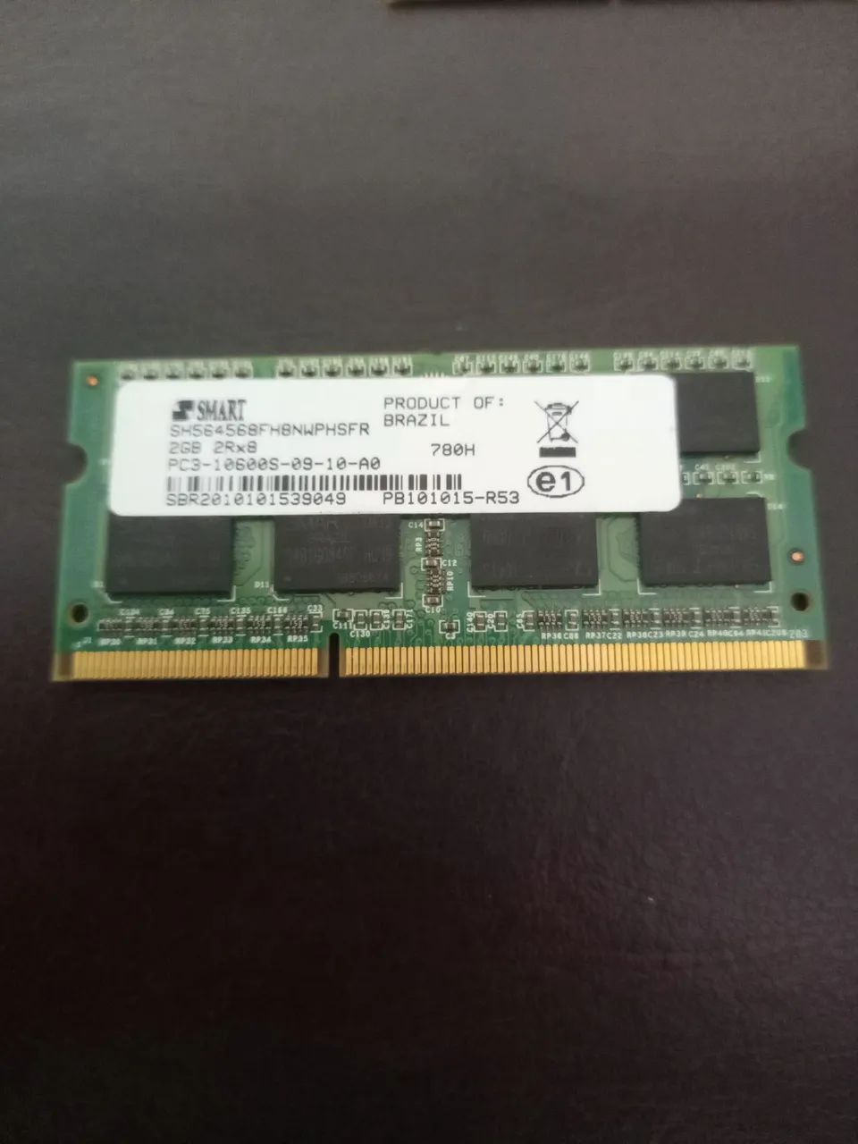 memorias ddr3 2x2 4gb de notebook smart