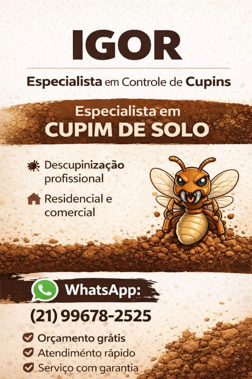 Especialista de cupim 