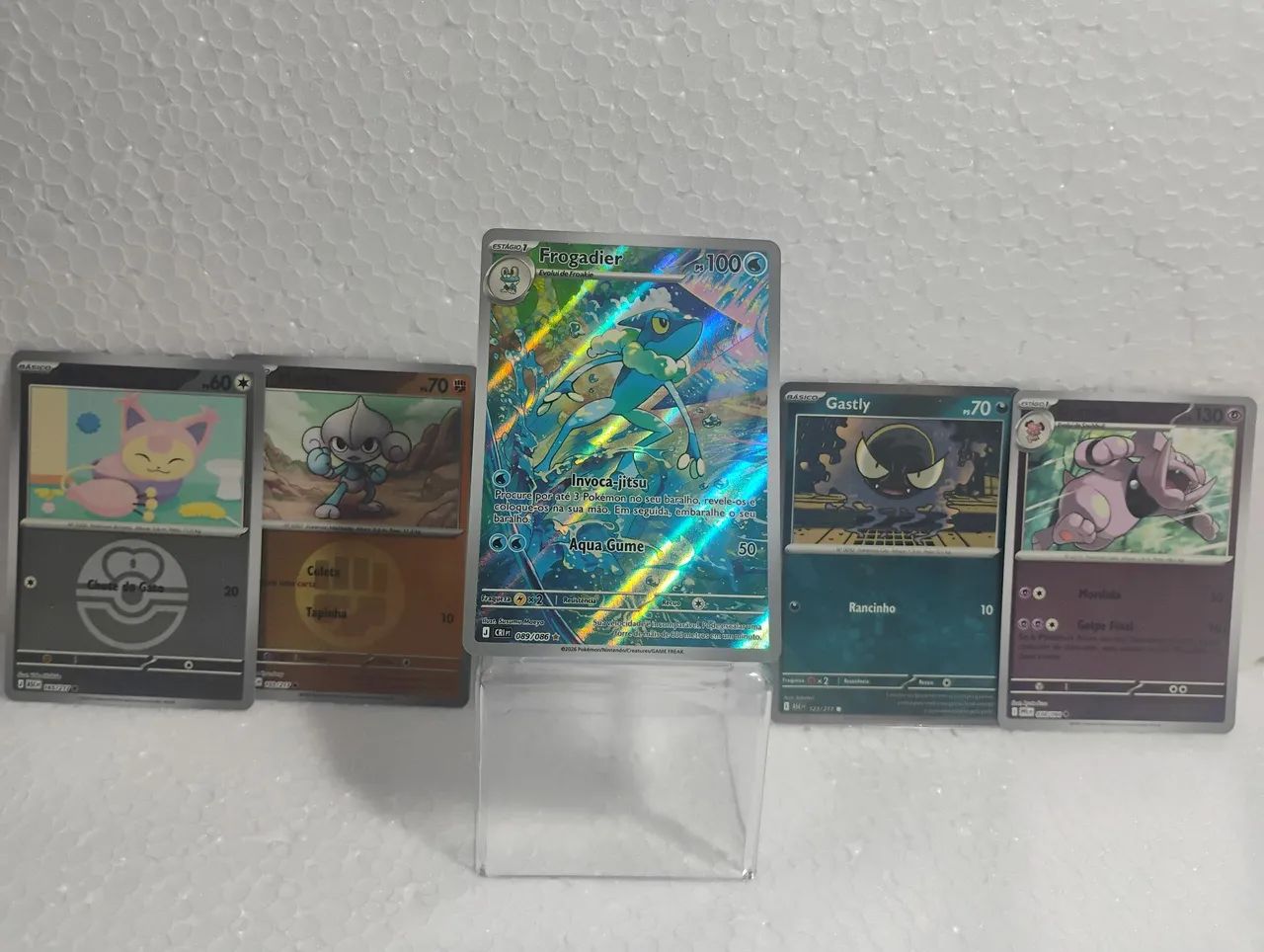 Carta pokémon frogadier - Foto 2