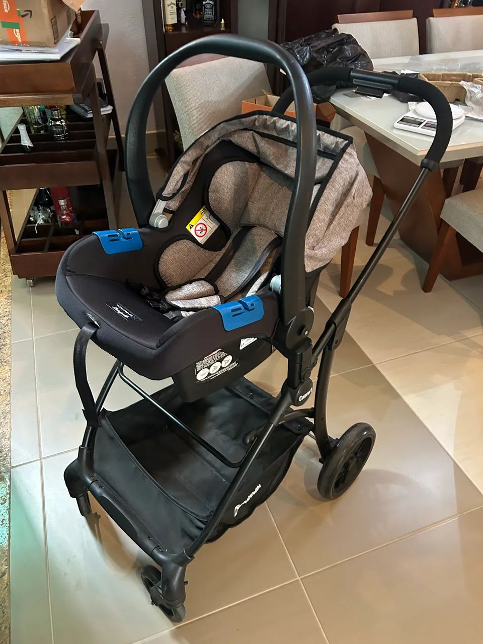 Carrinho de bebê + Bebê conforto  - Foto 3
