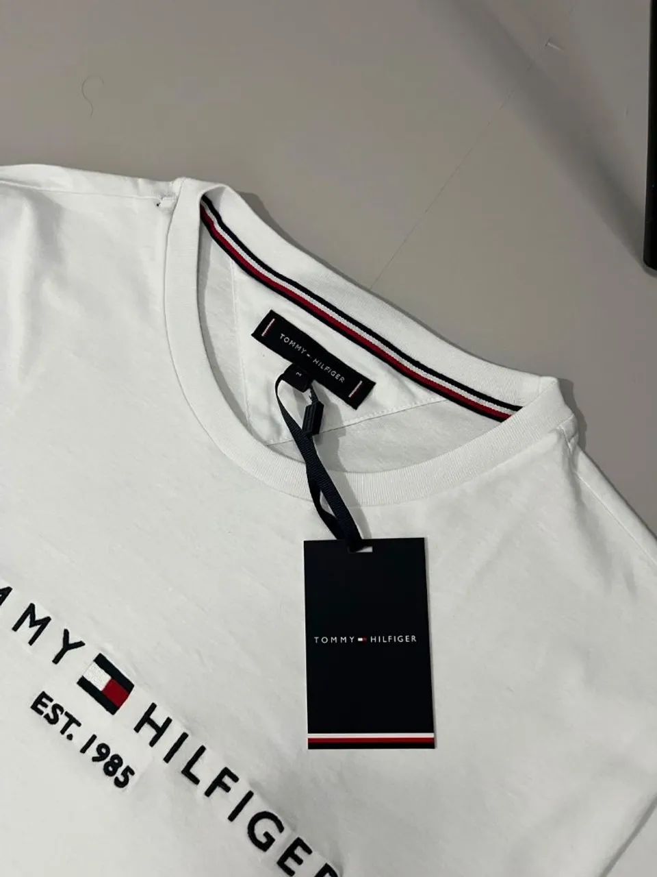 Camisa Tommy Hilfiger (Branca) - Foto 4