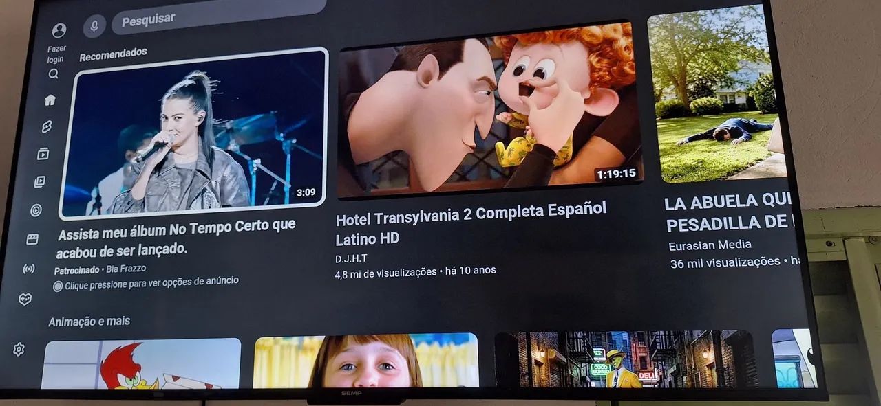 Tv semp 55p esmart 4k  - Foto 2