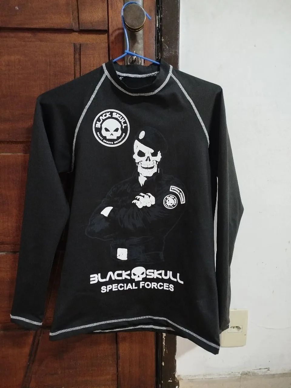 RASGUARD BLACK SKULL SOLDADO BOPE - Foto 4