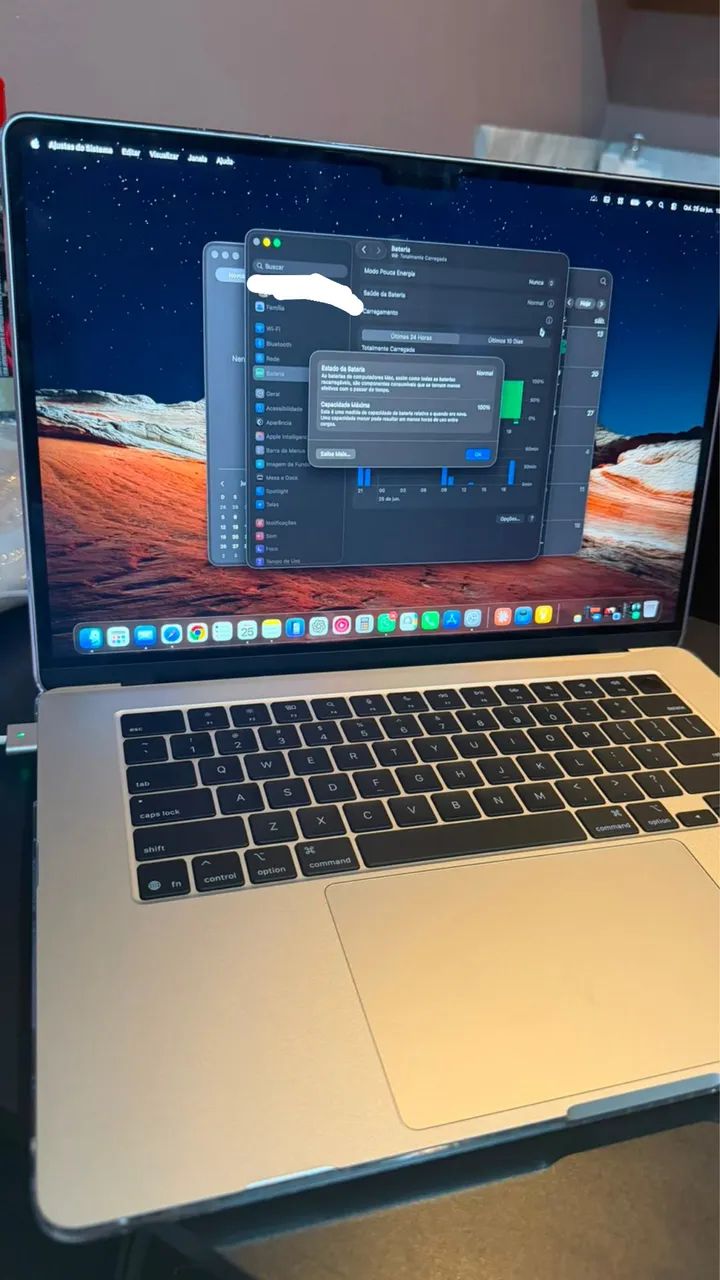 MacBook m4 - Tela 15,3 - 4 meses de uso - Foto 2